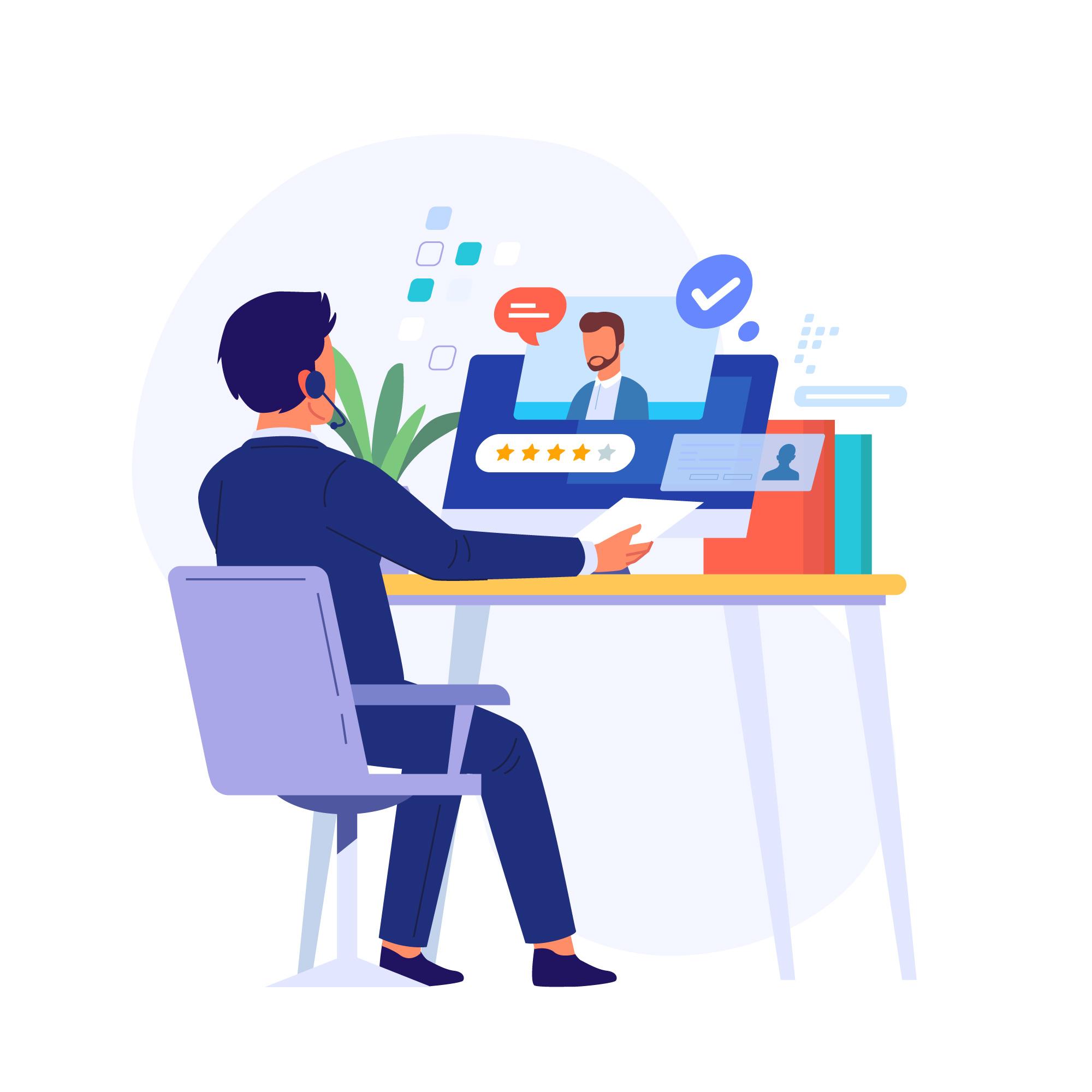 Contact Illustration